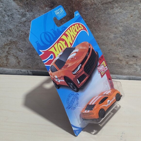 Hot Wheels 2017 Camaro ZL1 Toy Car Then and Now Series - Picture 6 of 9